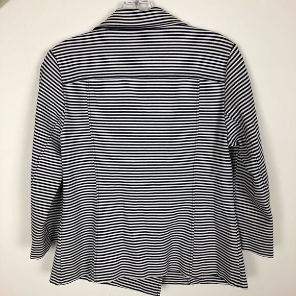 CAbi Striped Nautical Blazer- Size Small - Picture 2 of 6